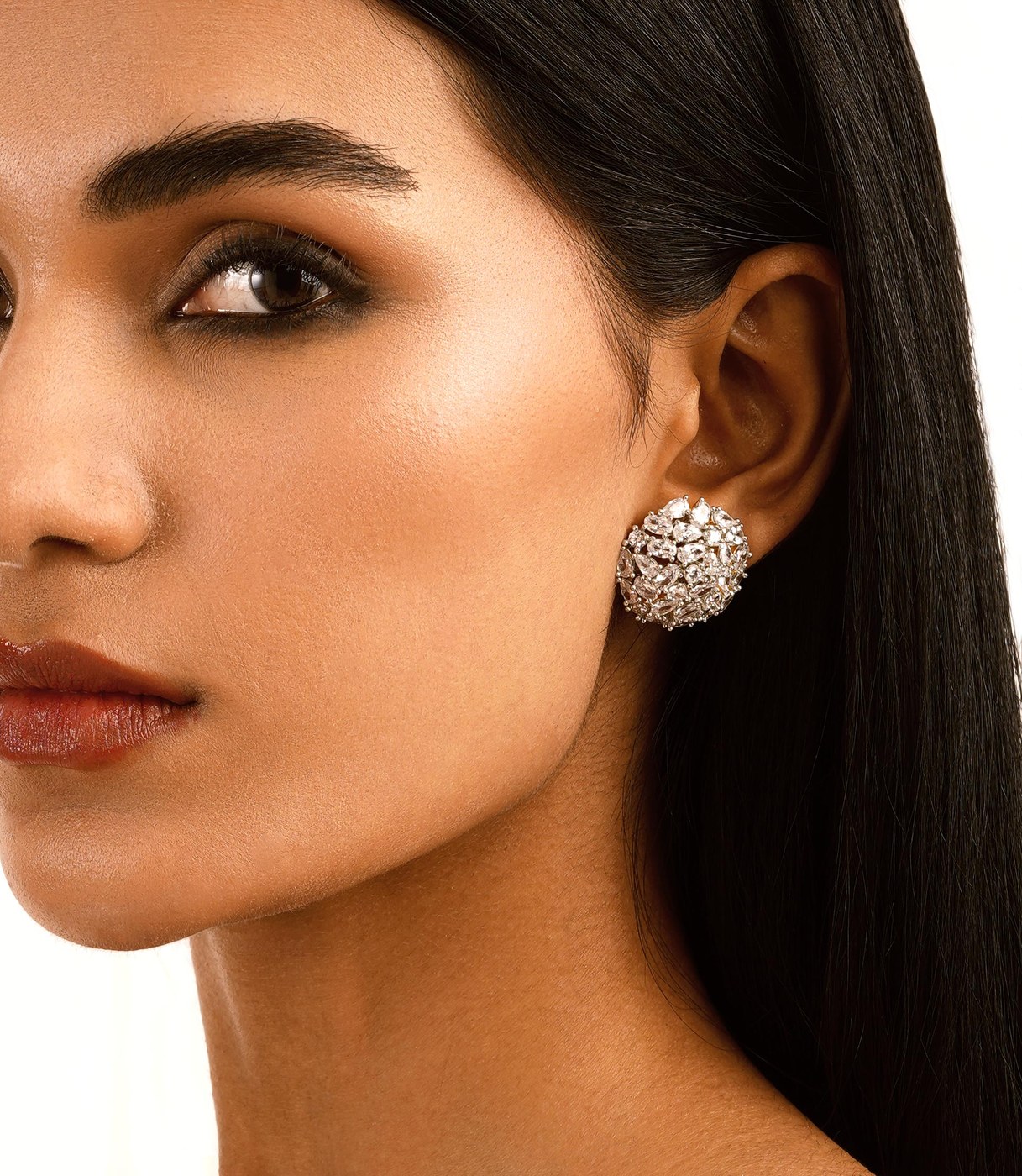 Diamanté — Cluster Stud