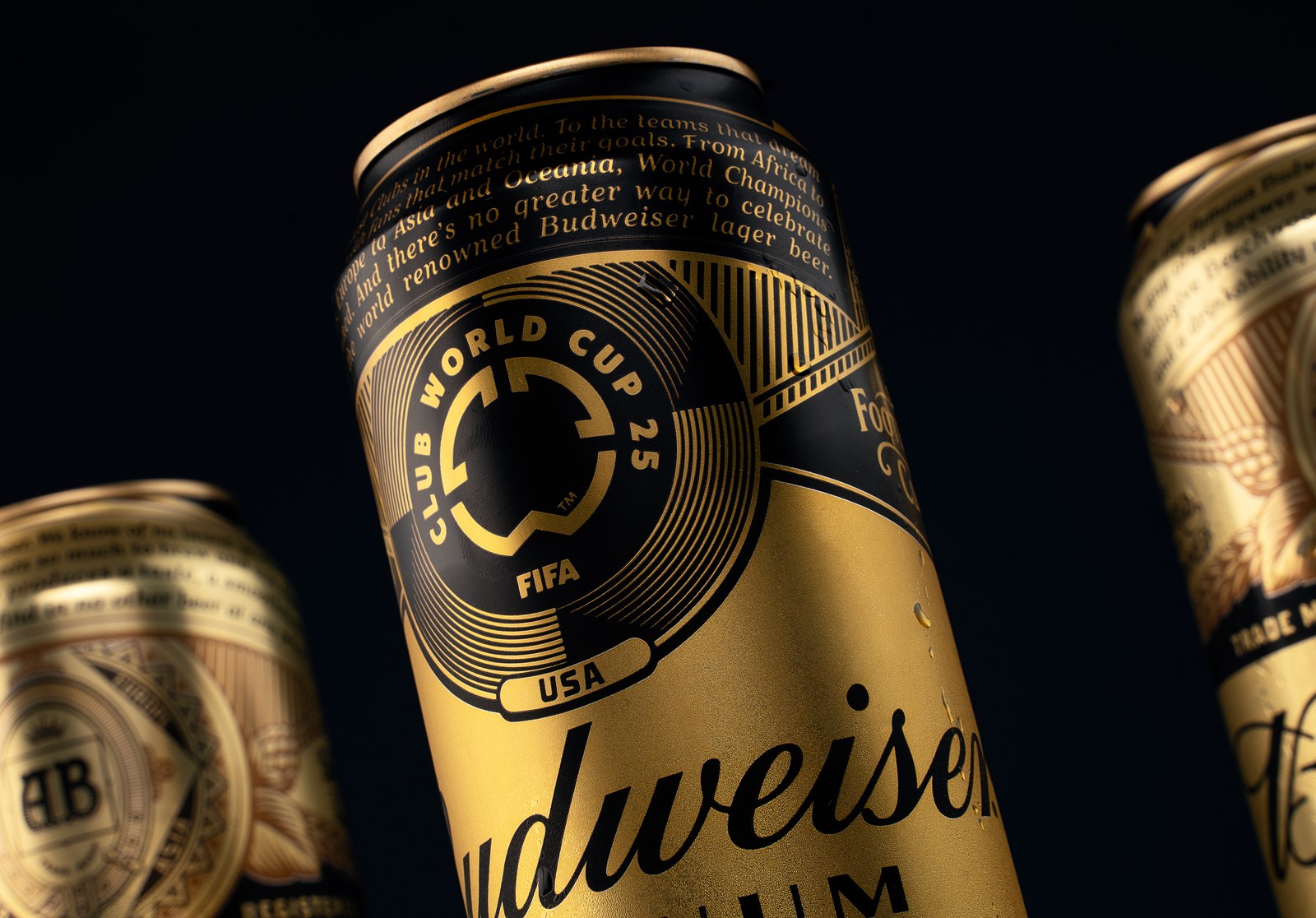 Budweiser Cans Tumbled