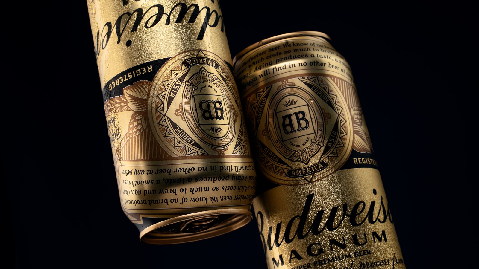 Budweiser Label Close-up