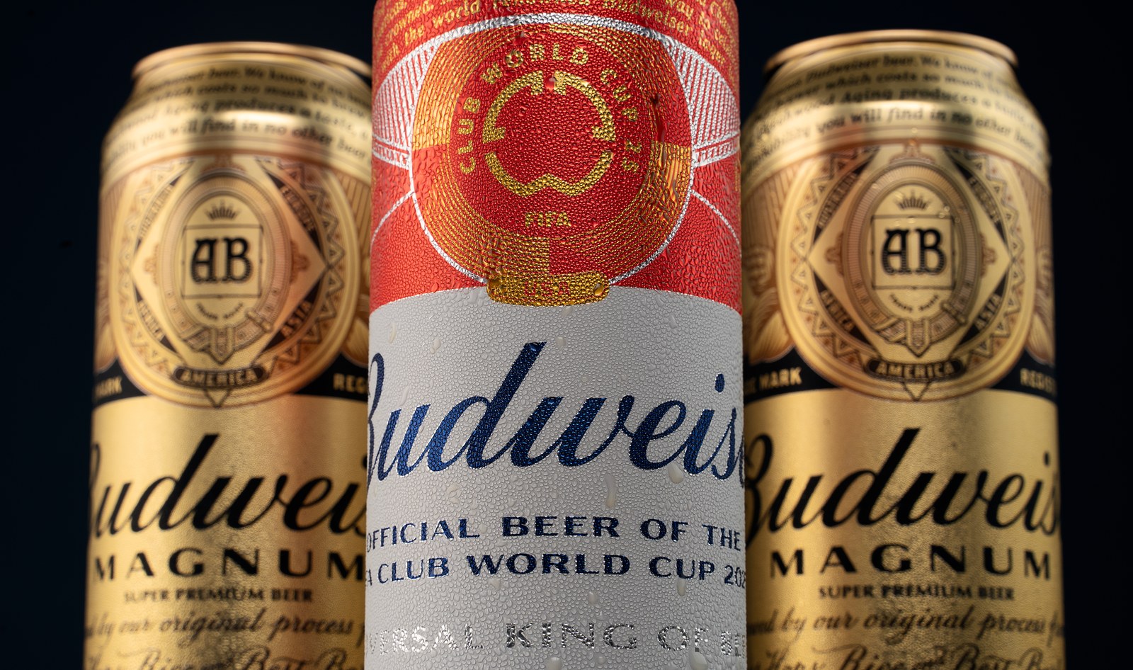 Budweiser Can Top Detail