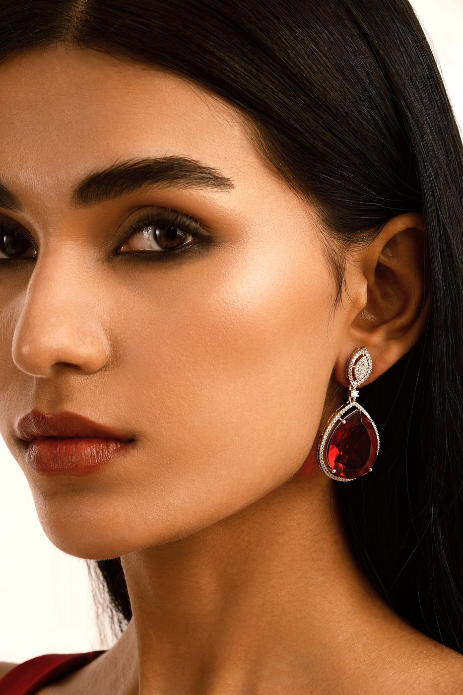 Diamanté — Ruby Teardrop
