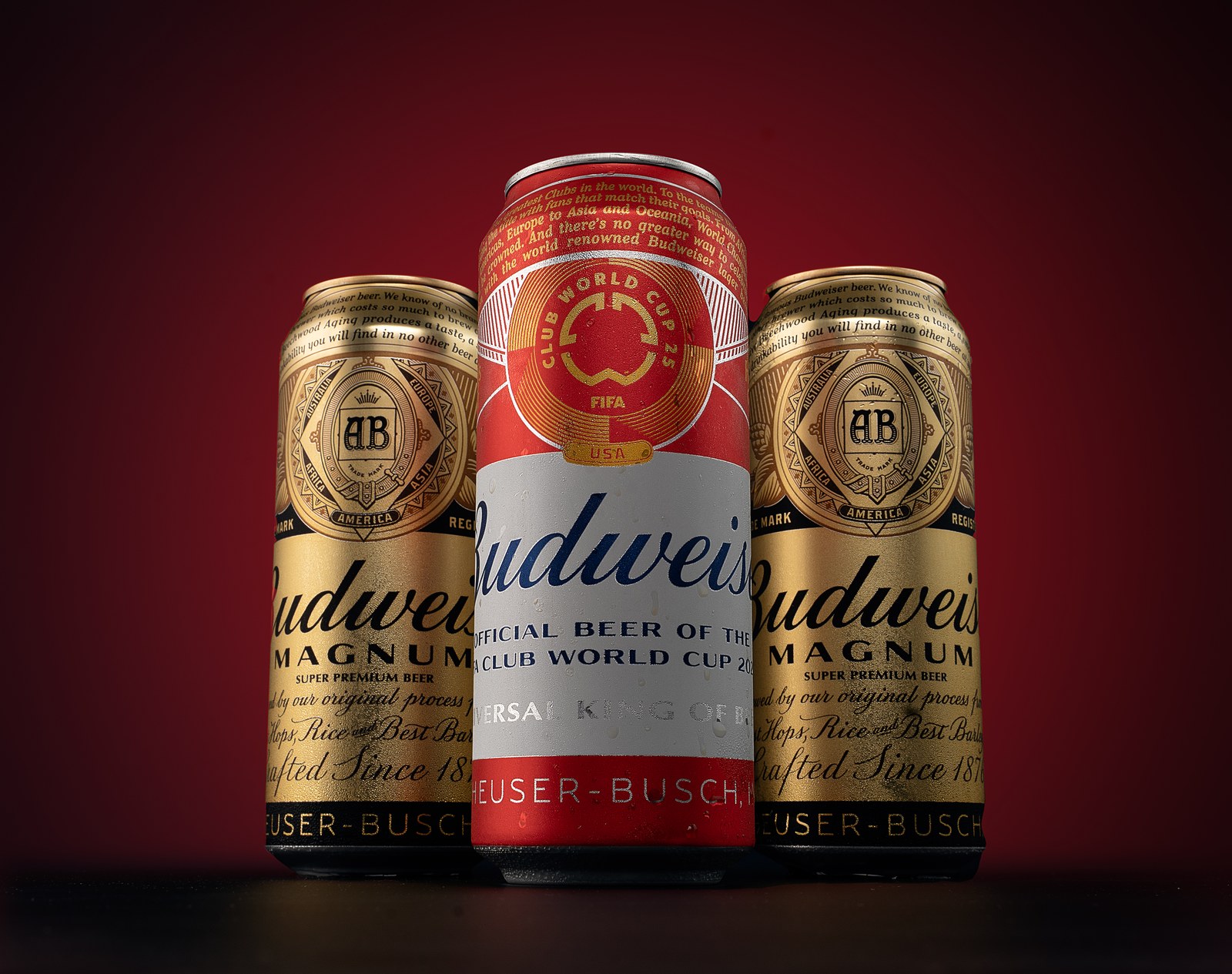 Budweiser Red Trio